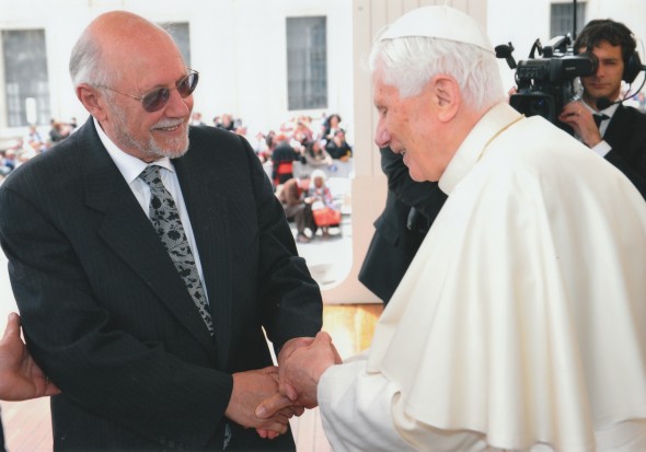 Rabbi Bemporad and Pope Benedict XVI