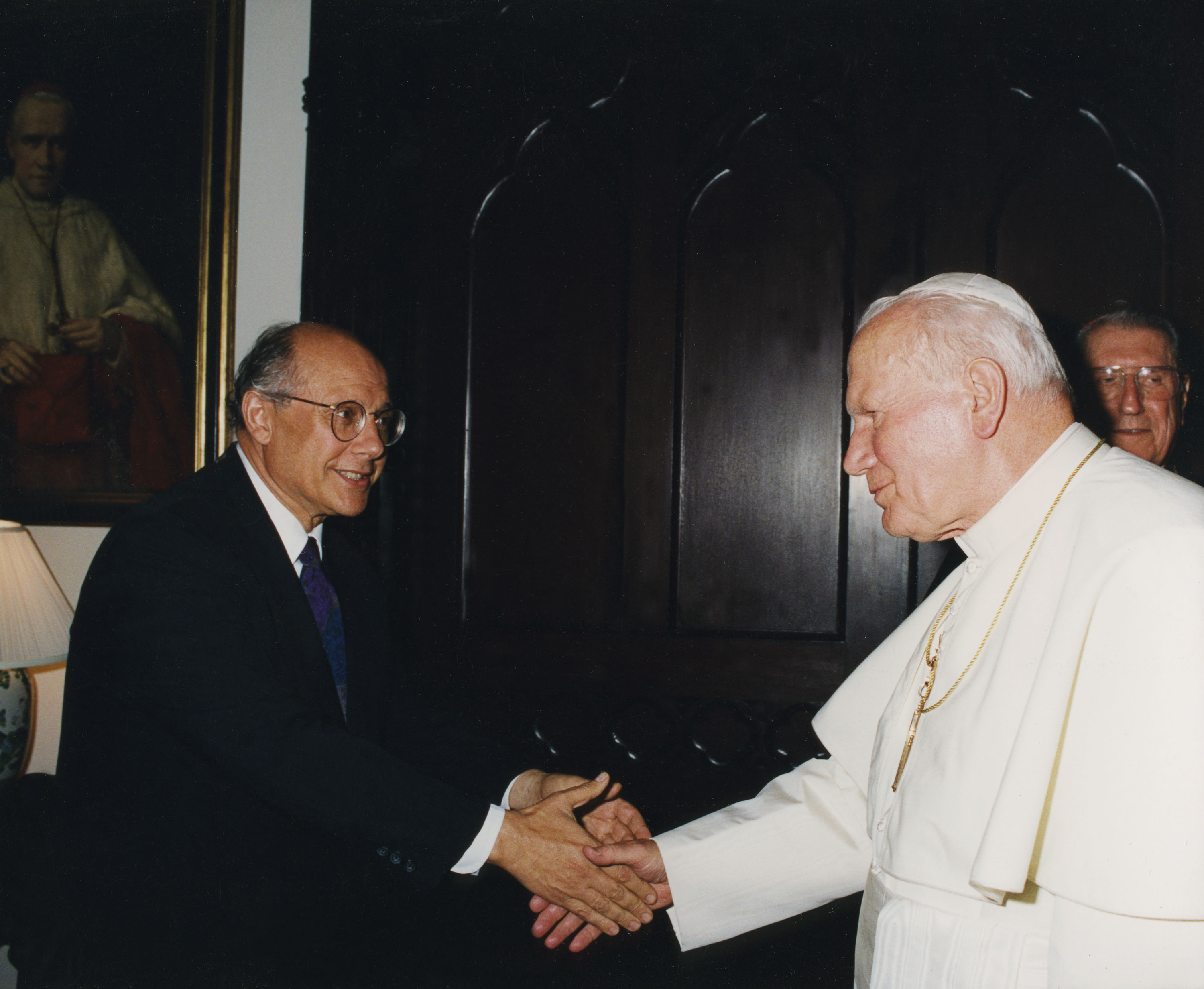 Rabbi Bemporad And Pope John Paul Ii